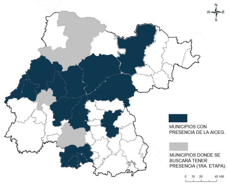 Presencia en el Estado